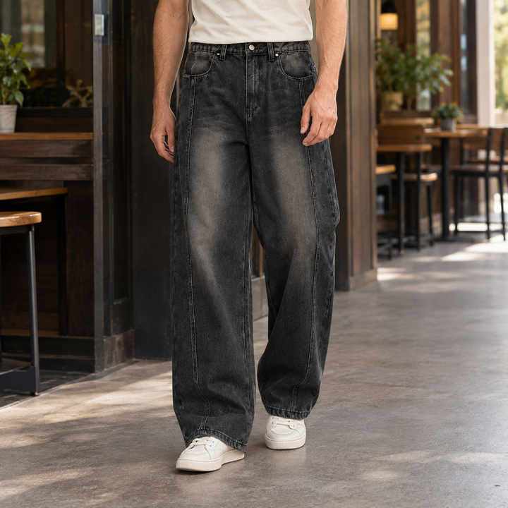 Sigmund-West Segmenterade Jeans
