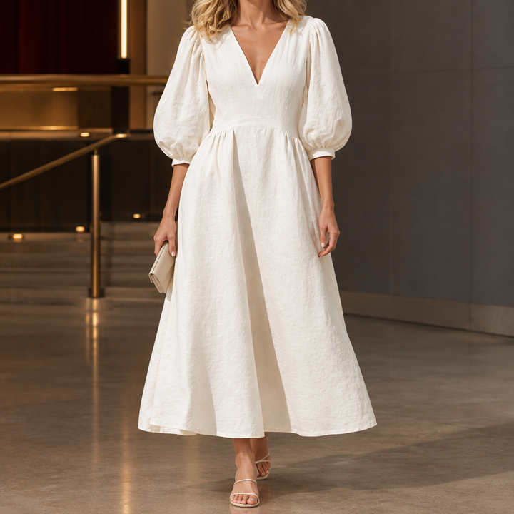 Mackenzie Puff Sleeve Klänning