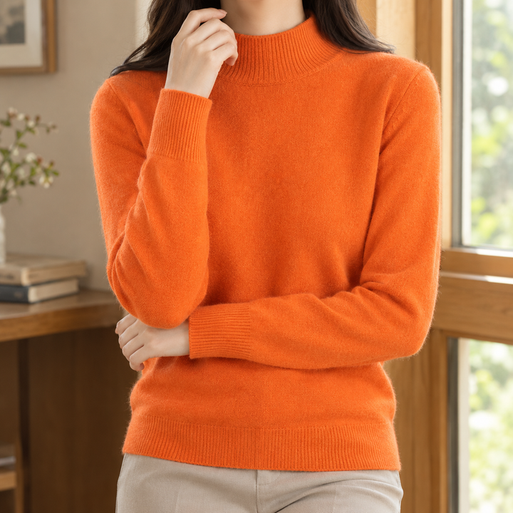 Griselda Mock Neck Tröja