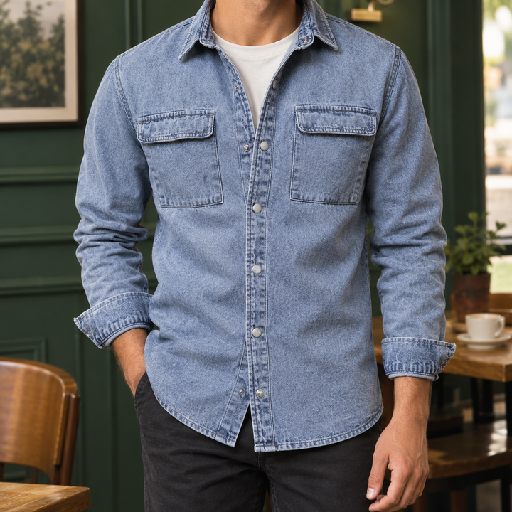 Mateo Denim Overskjorta