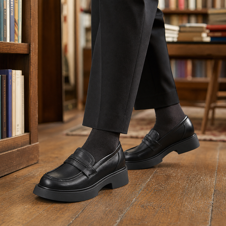 Mazzini Läder Loafers