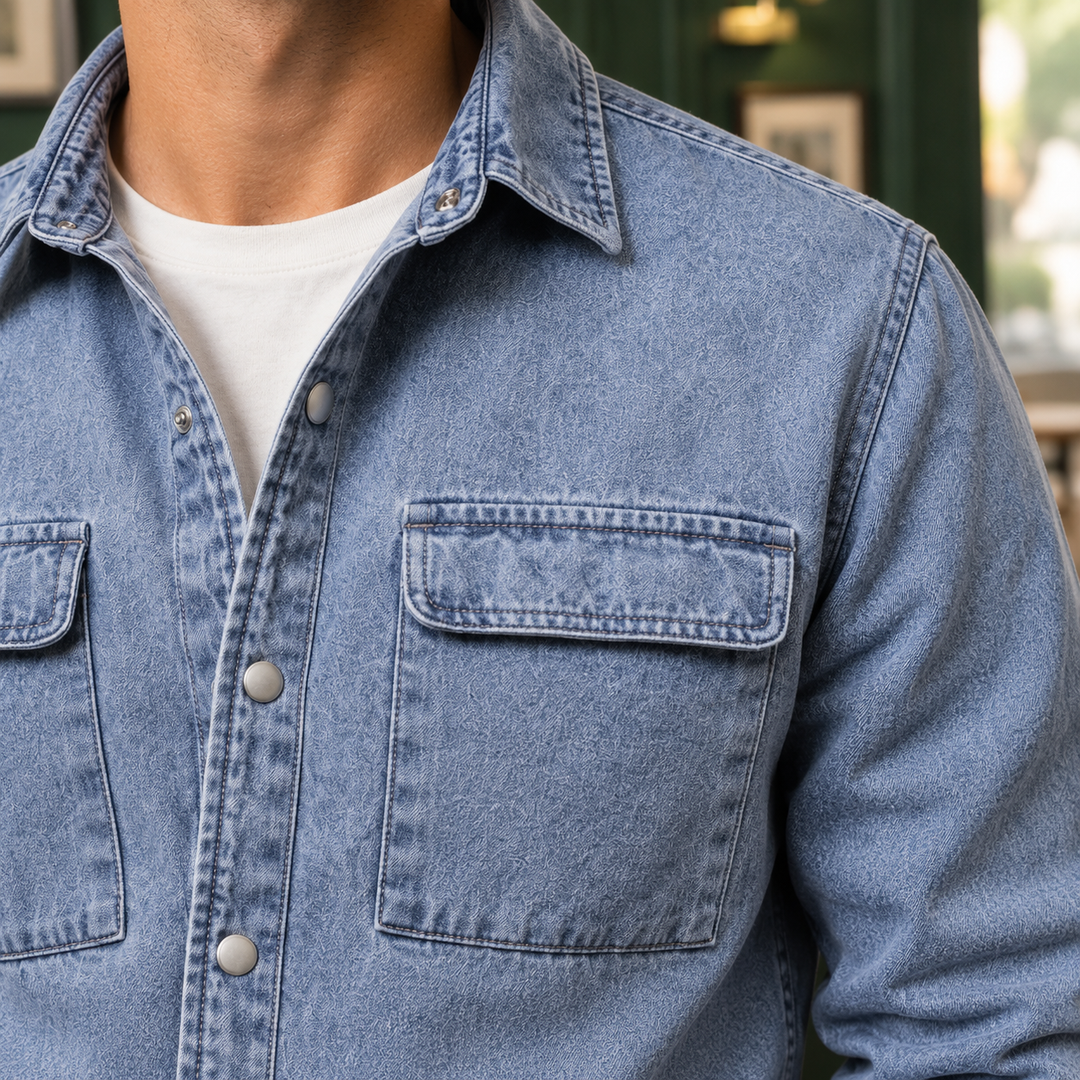 Mateo Denim Overskjorta