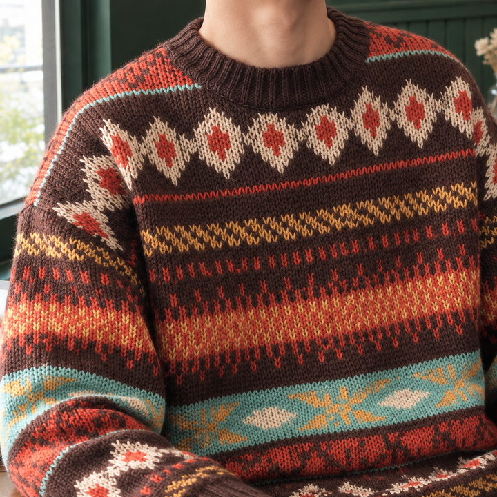Fintan Fair Isle Tröja