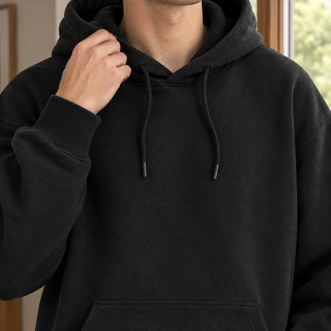 Damien Avslappnad Hoodie