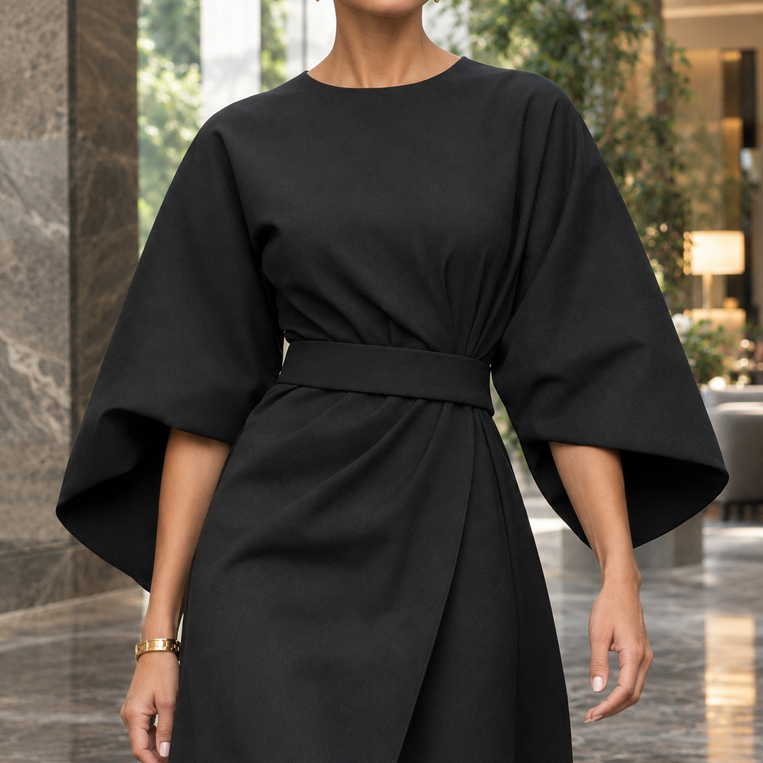 Kelsey-Rae Batwing Wrap Klänning