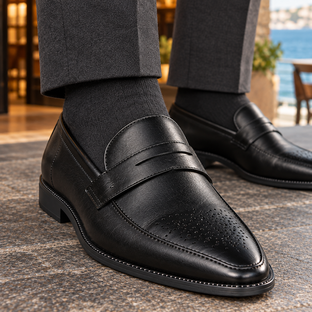 Viterbo Spetsiga Loafers