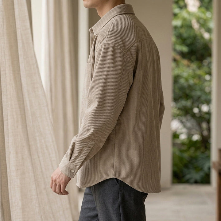 Knox Corduroy Skjorta