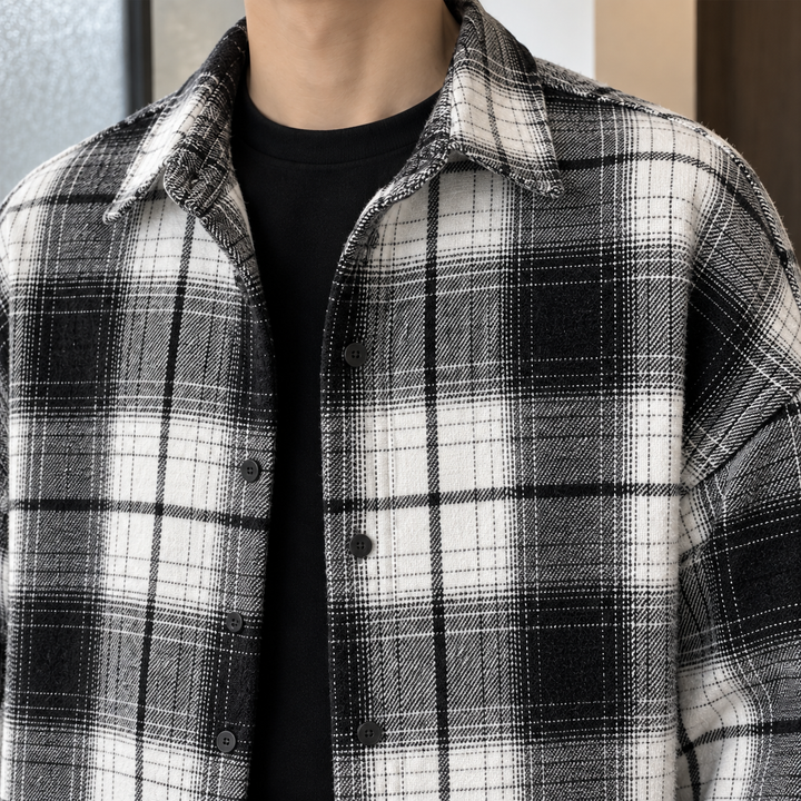 Ludovic-Stone Rutig Overshirt