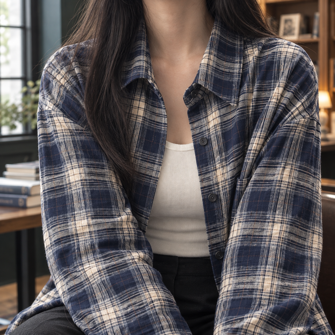 Honora-Sage Rutig Overshirt