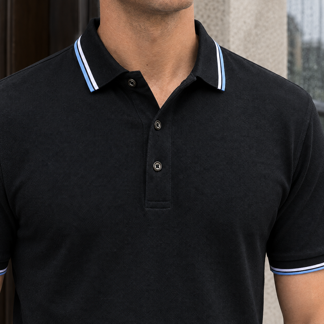 Augustin Tipped Polo Skjorta