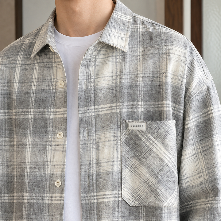 Cassian-Flynn Avslappnad Overshirt