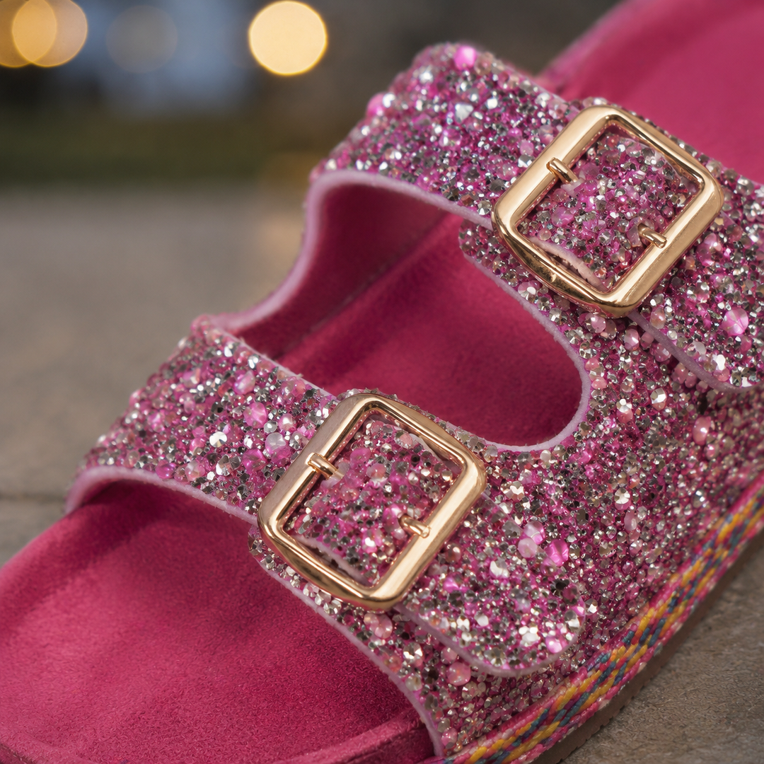Gubbio Rhinestone Sandaler