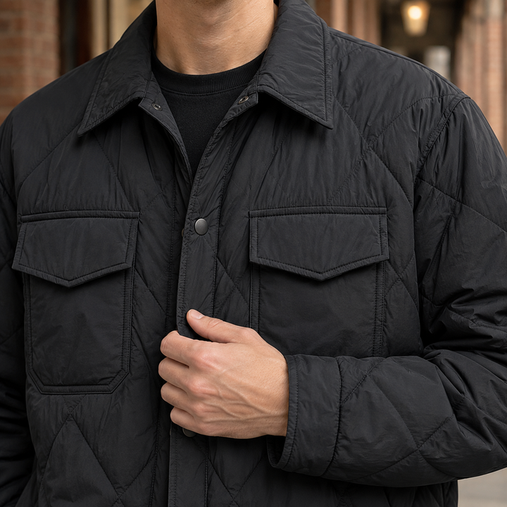 Odilon Vadderad Overshirt