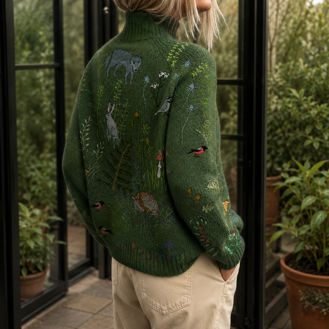 Leonie Höghalssweater