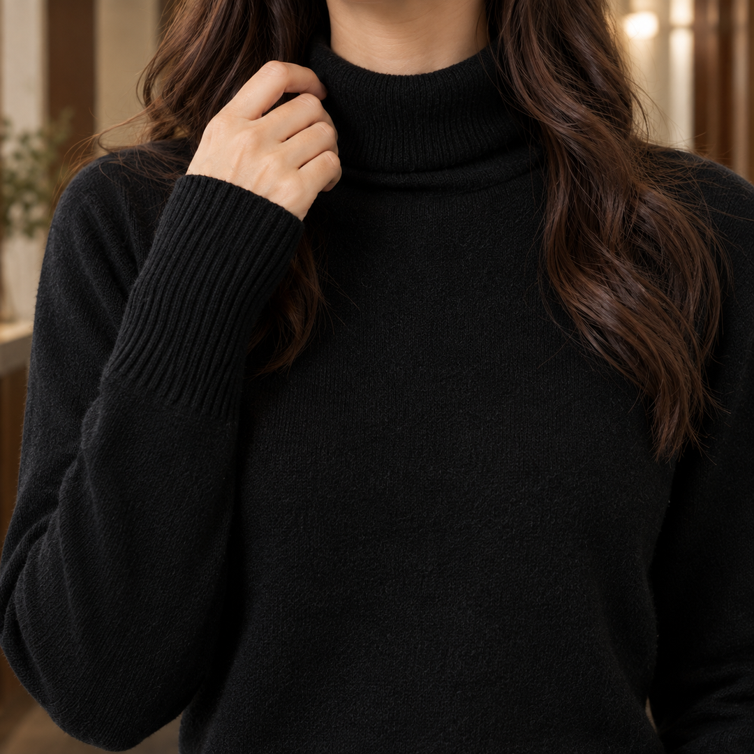 Rosalind-Eve Turtleneck Sweater