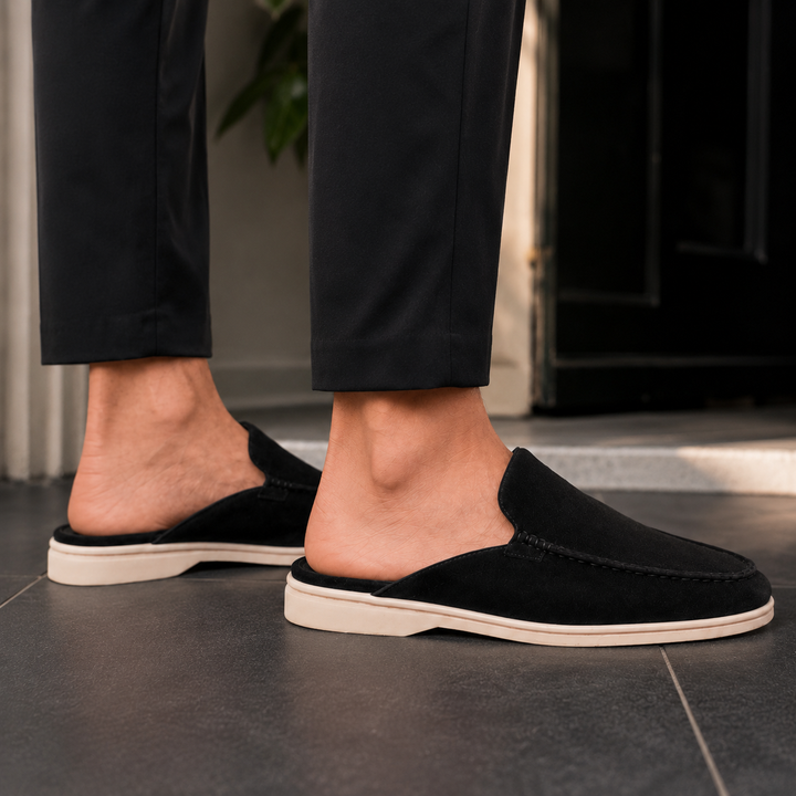 Ruggeri Suede Mule Loafers