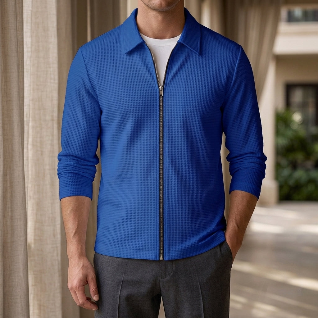 Dorian Waffle Zip Jacket