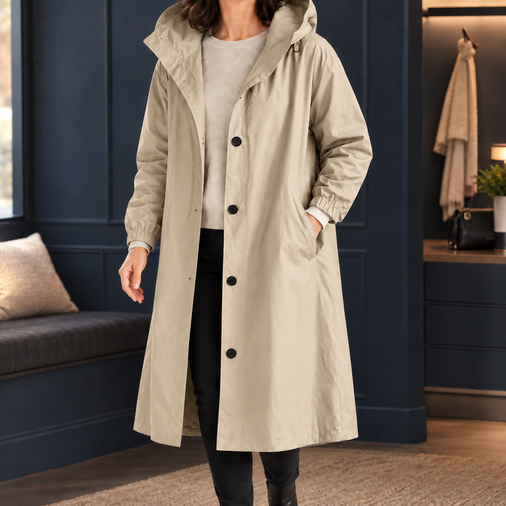 Nina-Marie Hooded Overcoat