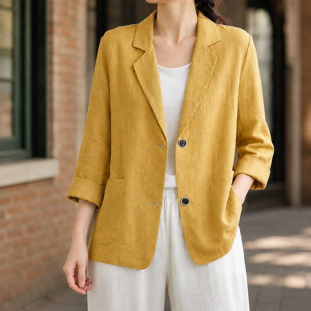 Giselle-Louise Avslappnad Blazer