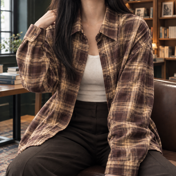 Honora-Sage Rutig Overshirt