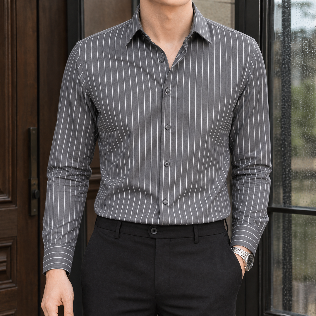 Fintan-Wren Rutig Skjorta