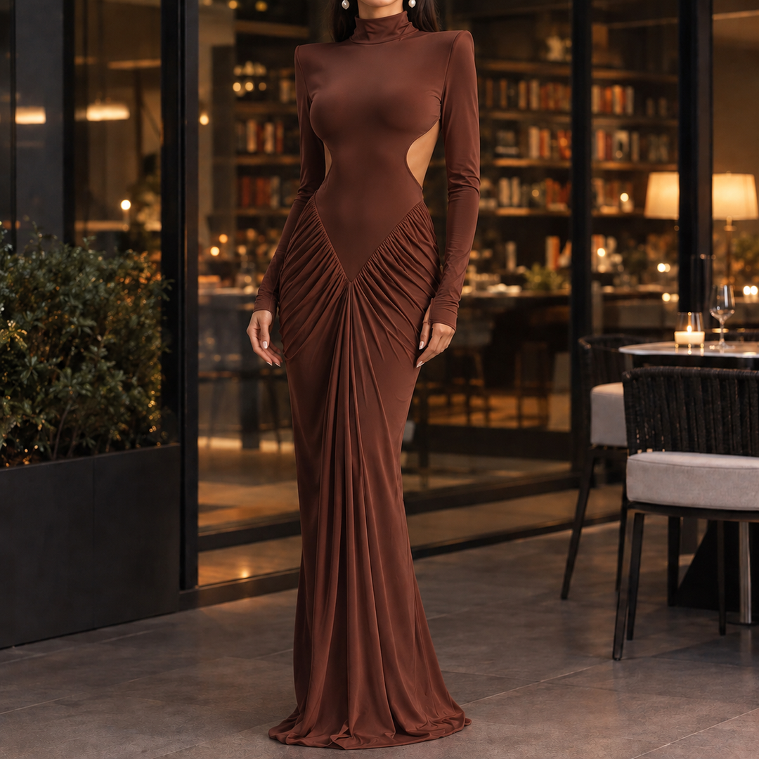 Ambrosine Cutout Maxi Klänning