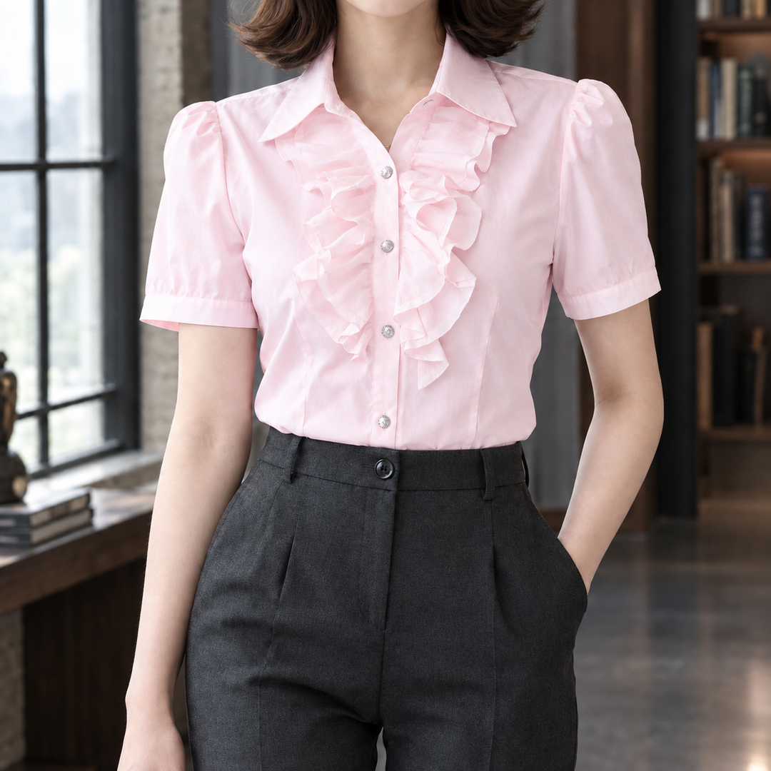 Heidi Ruffle Blus