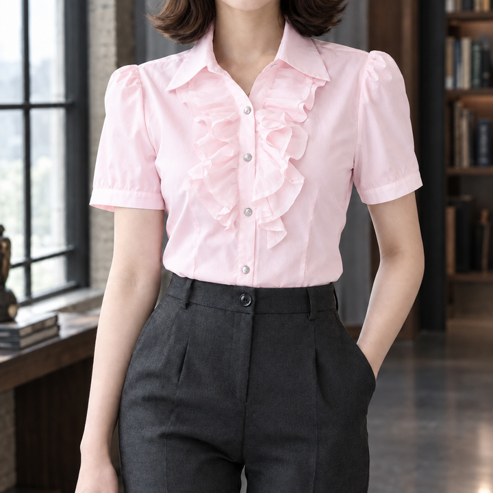 Heidi Ruffle Blus