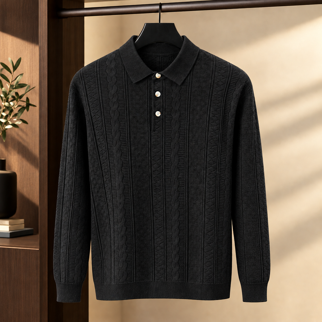 Gilles-Wade Texturerad Polo