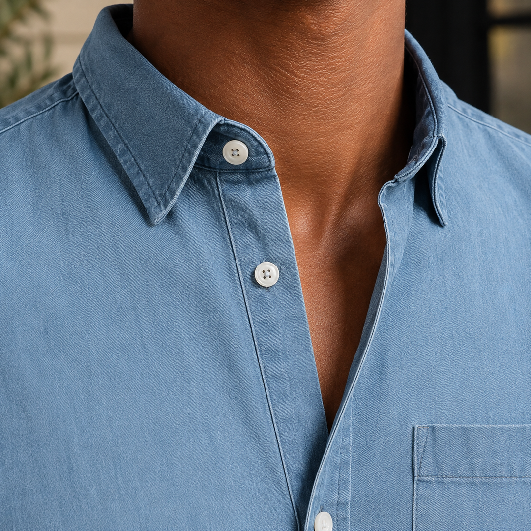 Carter Chambray Skjorta