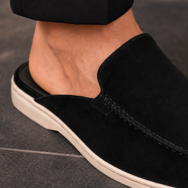 Ruggeri Suede Mule Loafers