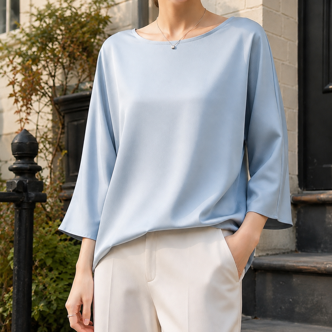 Adelia Avslappnad Silktop