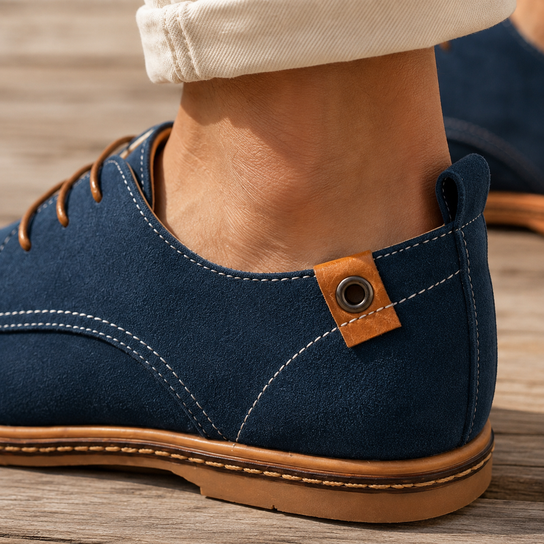 Santoro Suede Derby Skor