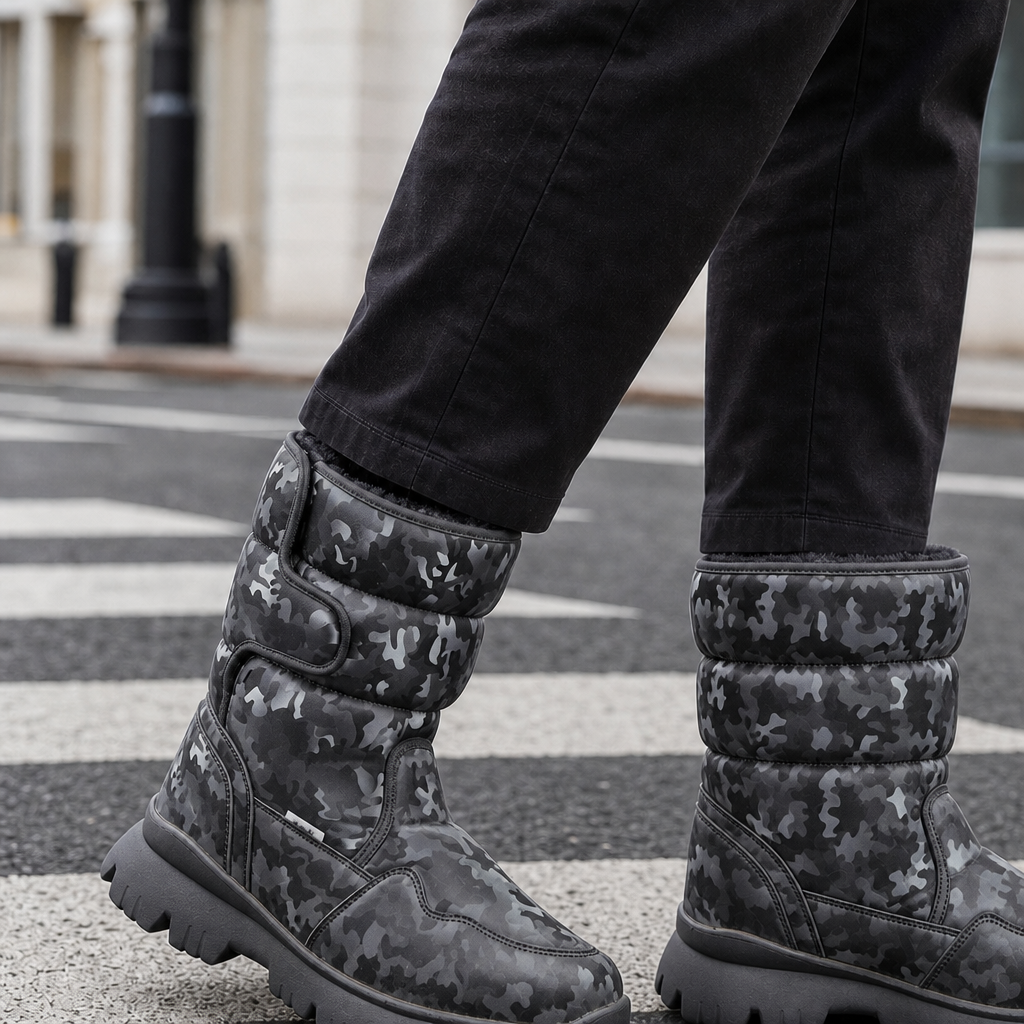 Anguissola Kamouflage Snö Boots