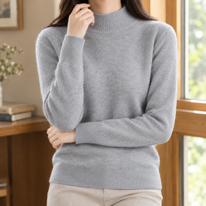 Griselda Mock Neck Tröja