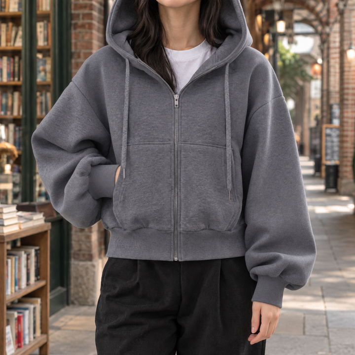 Maylis Cropped Hoodie