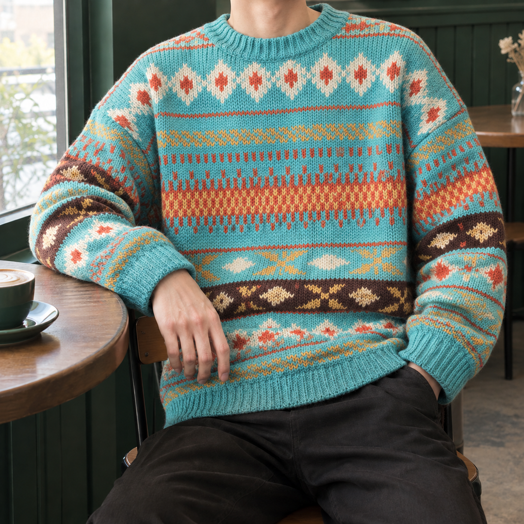 Fintan Fair Isle Tröja
