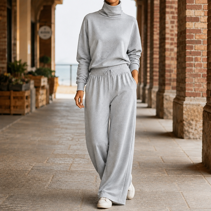 Estella-Faye Hög Hals Set