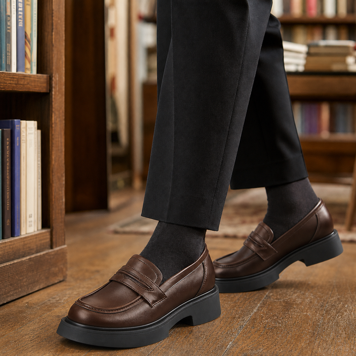 Mazzini Läder Loafers