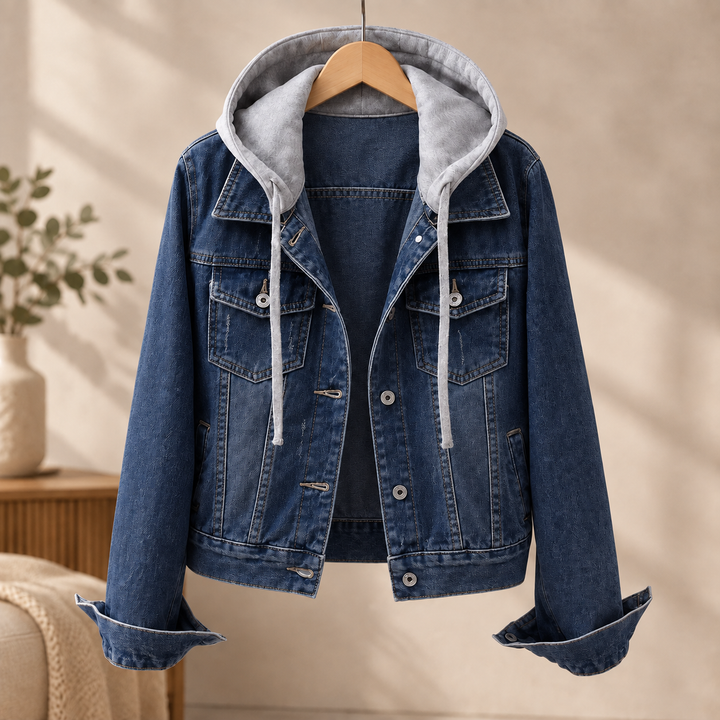 Josephine-Eve Hooded Denimjacka