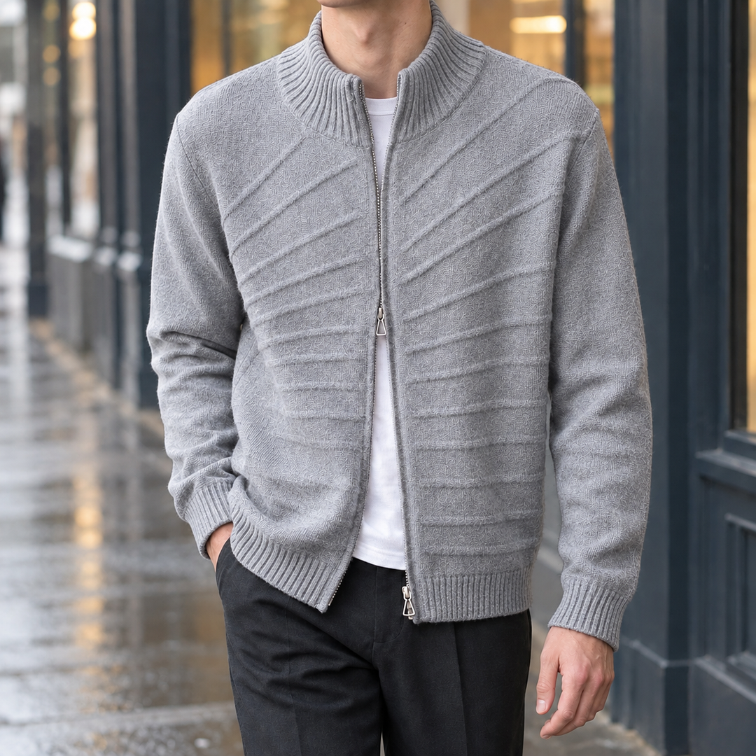 George Texturerad Cardigan