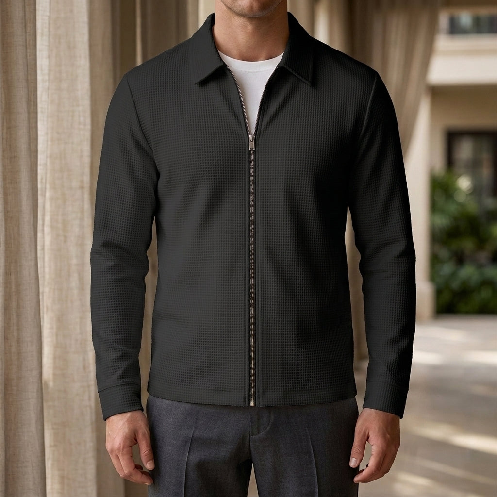 Dorian Waffle Zip Jacket