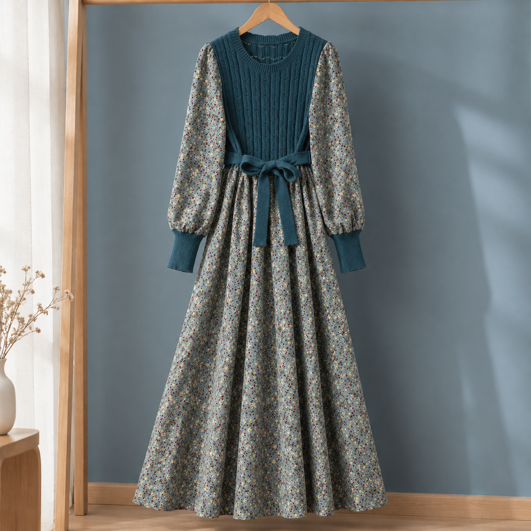 Hildegarde Patchwork Klänning