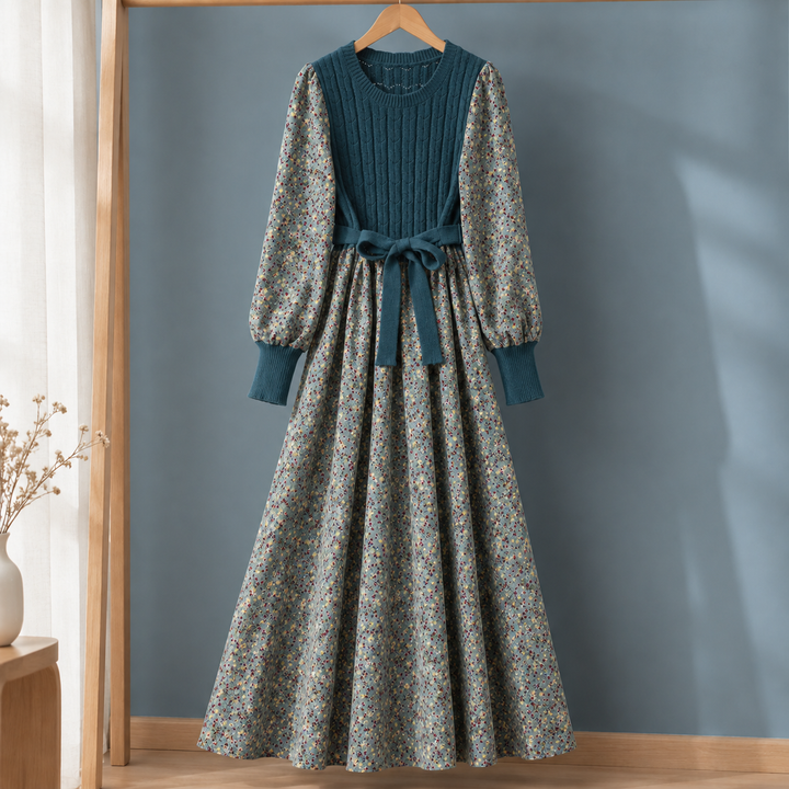 Hildegarde Patchwork Klänning