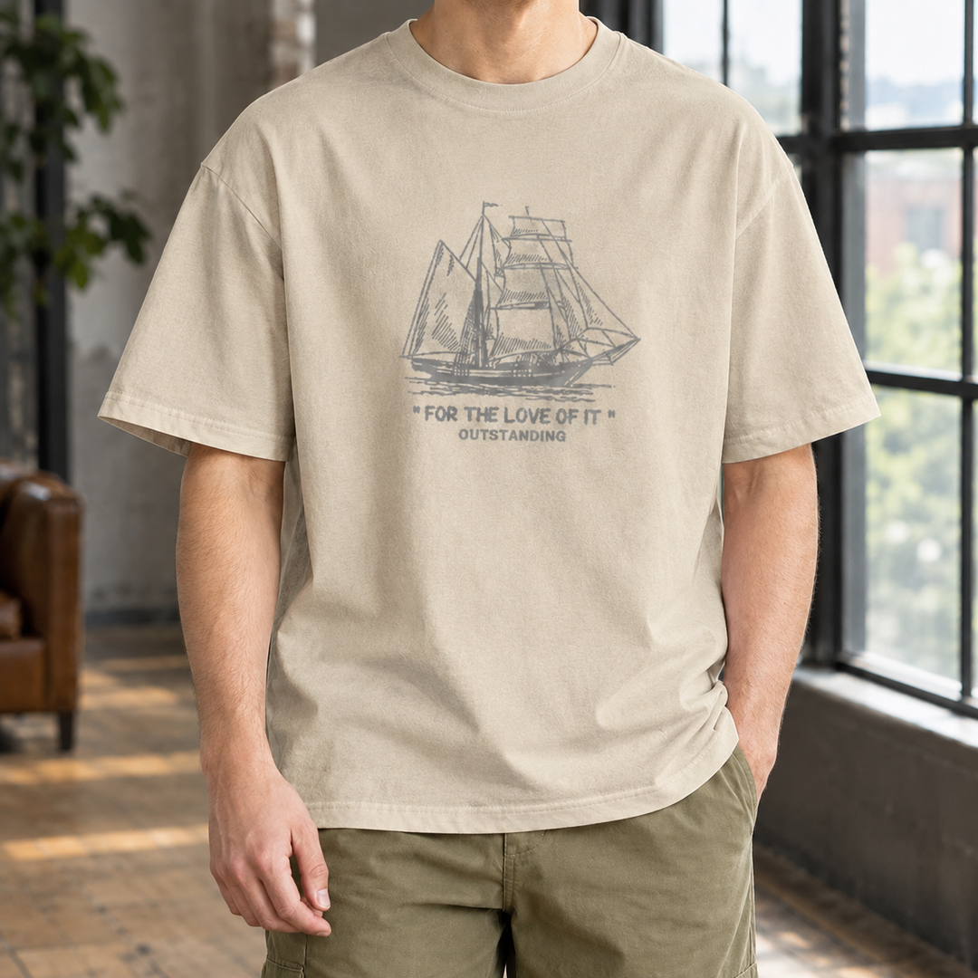 Kit Avslappnad T-Shirt