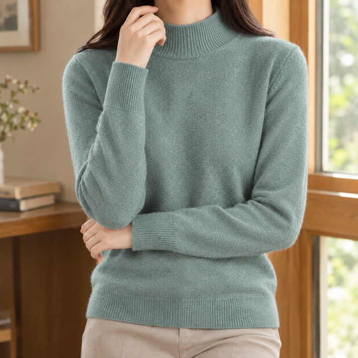 Griselda Mock Neck Tröja