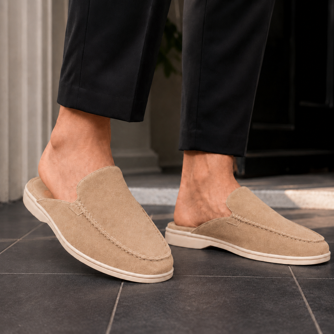 Ruggeri Suede Mule Loafers