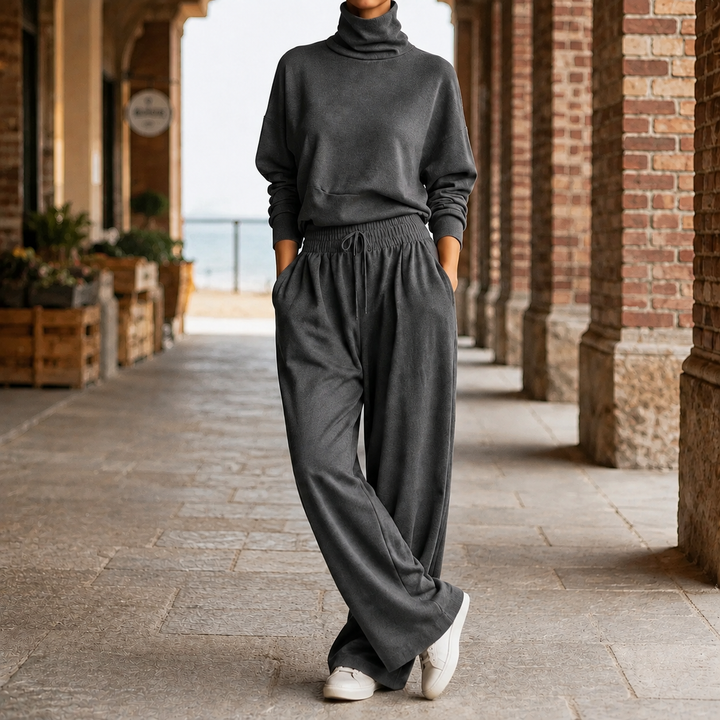 Estella-Faye Hög Hals Set