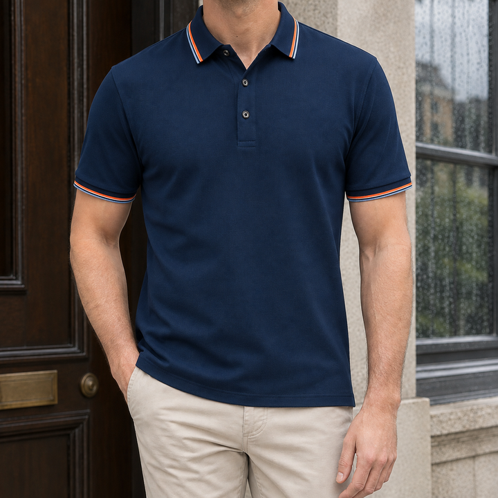 Augustin Tipped Polo Skjorta