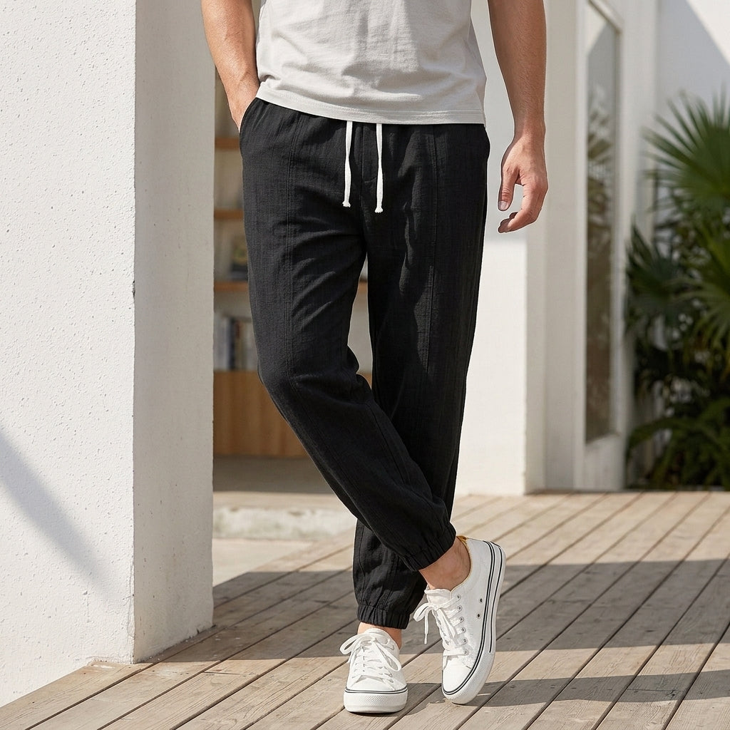 Wyatt Avslappnade Joggers